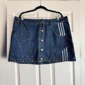 IVY PARK Blue Mini Skirt